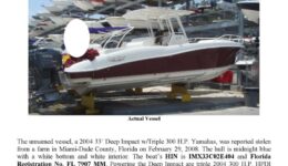 5933 08 Stolen Boat Notice Deep Impact