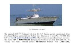 5996-08 Stolen Boat Notice