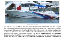 6007-08 Stolen Boat Notice