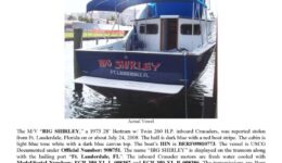 6009-08 Stolen Boat Notice