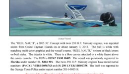 6453-14 Stolen Boat Notice - 30' Concept